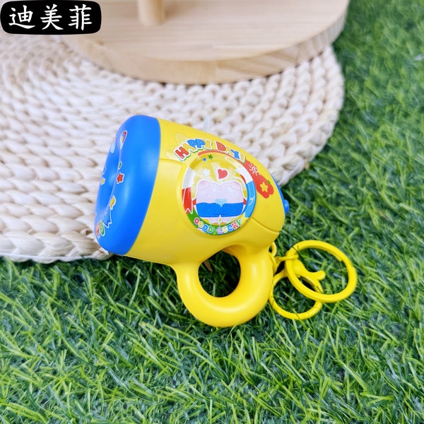 New Music Recording Mini Speaker Keychain Creative Trendy Cute Backpack Pendant Personalized Quirky