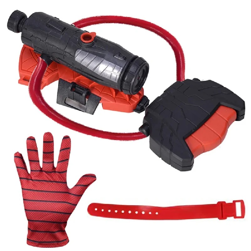 Spider Web Shooters Toy Superhero Squirt Guns Summer Outdoor Toys Wrist Water Sprayer Toy for Kids Adults
