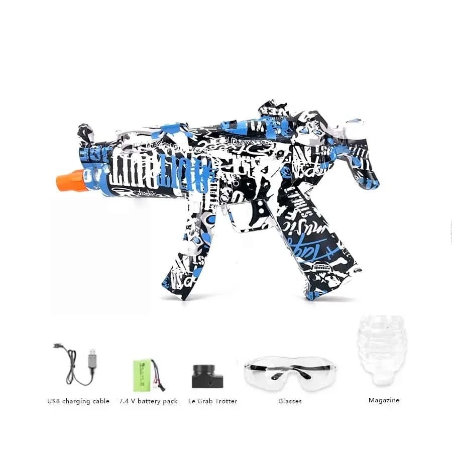 Splatte M4 Gun Free Gel Bombs Electric Gelblasterstoy Manual/Automatic Eco-Friendly Splatter Ball Blaster Squirt Boy Toys